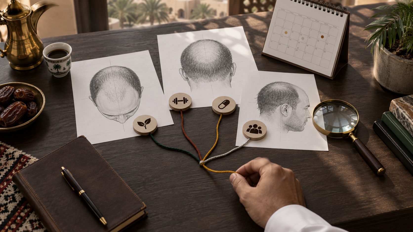 صورة تحريرية واقعية ترافق موضوع مسارات الرعاية: من ملاحظة التساقط إلى قرار قابل للدفاع